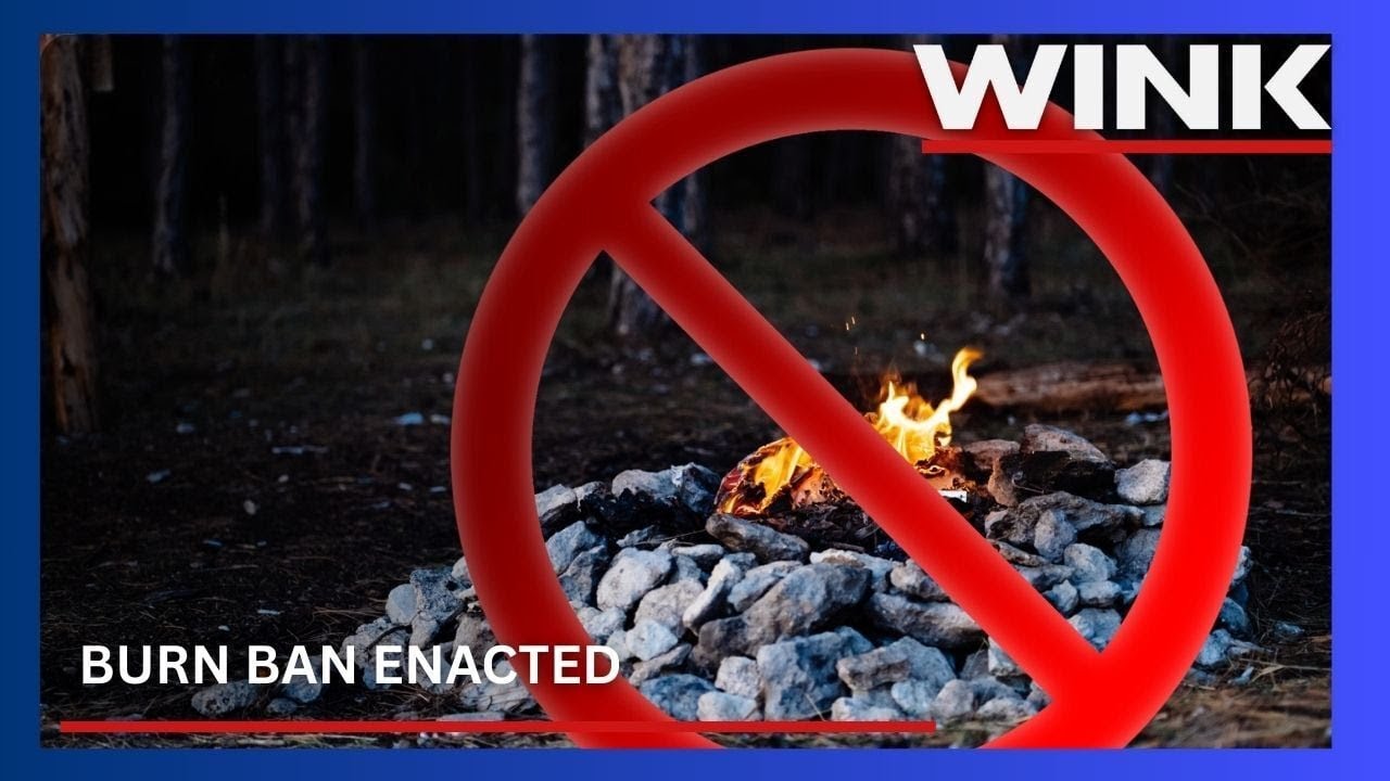 Lee County enacts burn ban amid drought, effective Tuesday