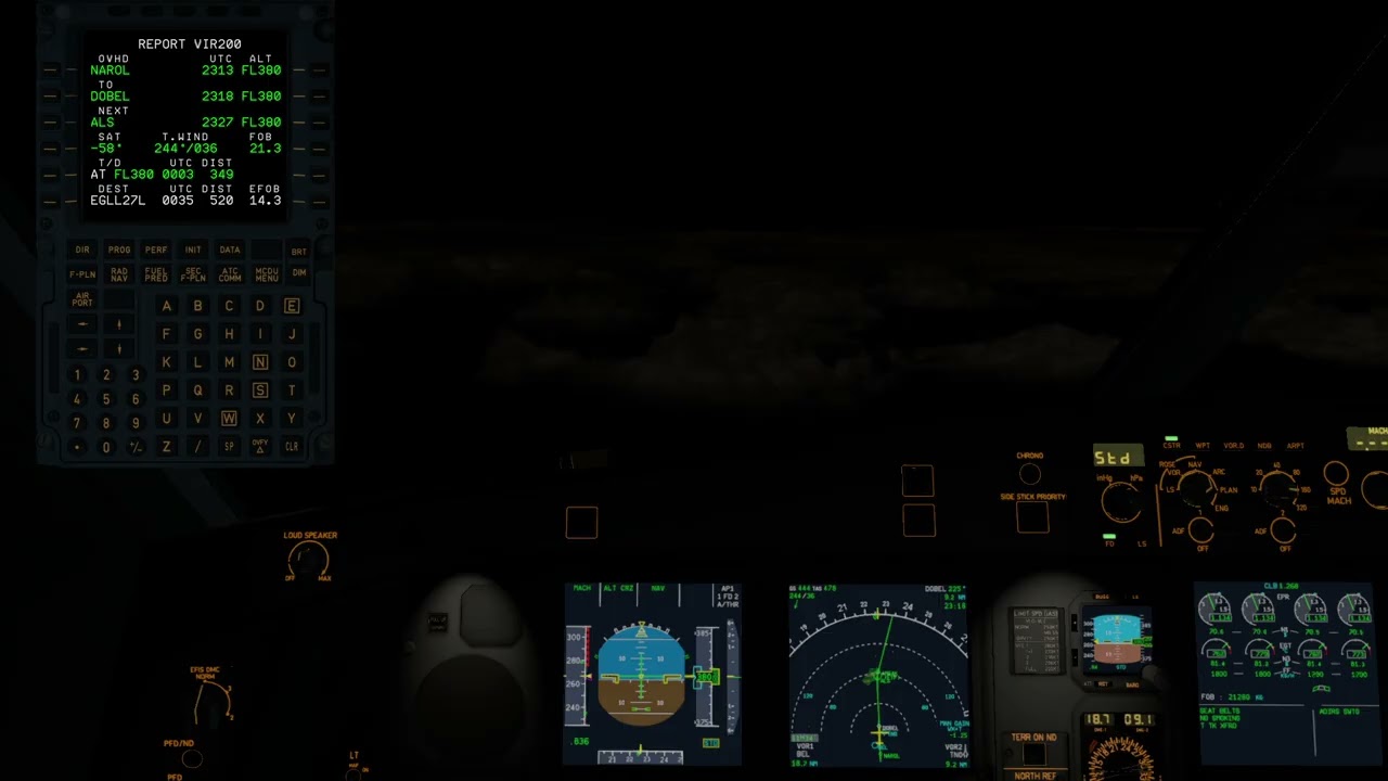 [XP12.4.0b1] VIR200 H/A346/L  VHHH - EGLL Hong Kong to London Heathrow (Part 2/2)