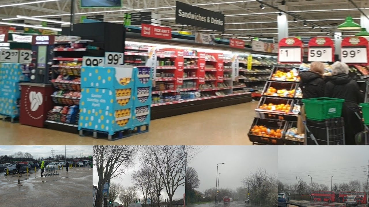 Asda Beckton East London | Newham General Hospital | #Shoppingvlog