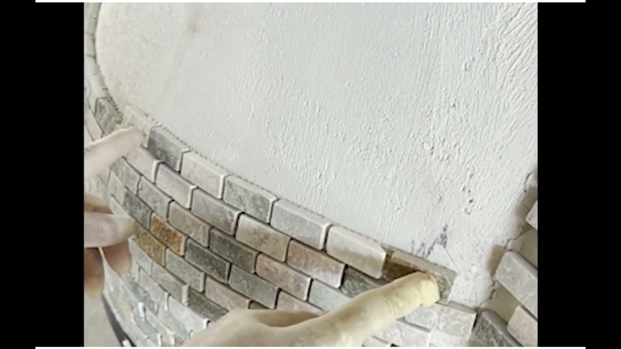 JA70 Tiled Pizza Oven Tiling Video