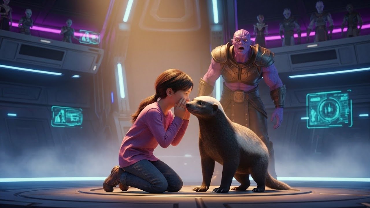 The Alien Commander Laughed at the Honey Badger’s Tiny Legs—Then the Child Whispered Three Words HFY