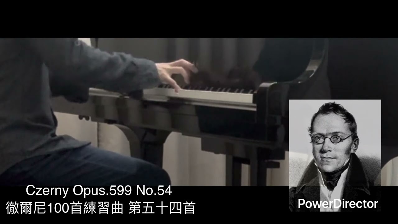 Czerny Opus.599 No.54 徹爾尼100首練習曲 第五十四首 （媽媽的叮嚀）ツェルニー100番