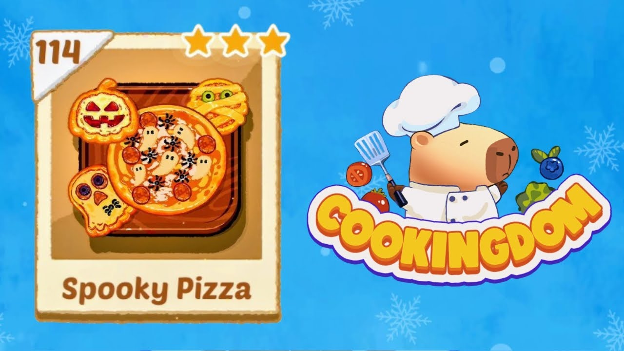 Cooking dom level 114. Spooky Pizza 
