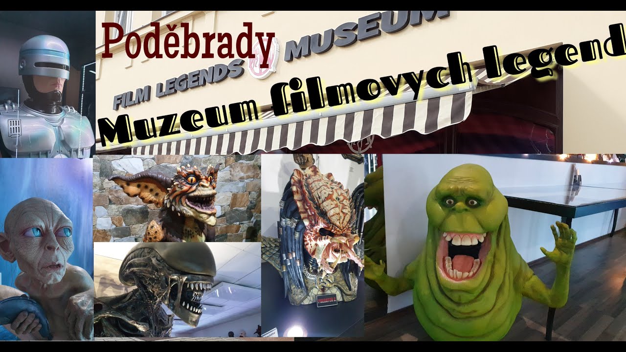 Muzeum filmových legend (movie pieces) Museum of film legends 4K