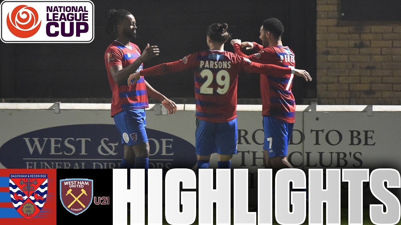 HIGHLIGHTS | Daggers 2-0 West Ham u21 | National League Cup
