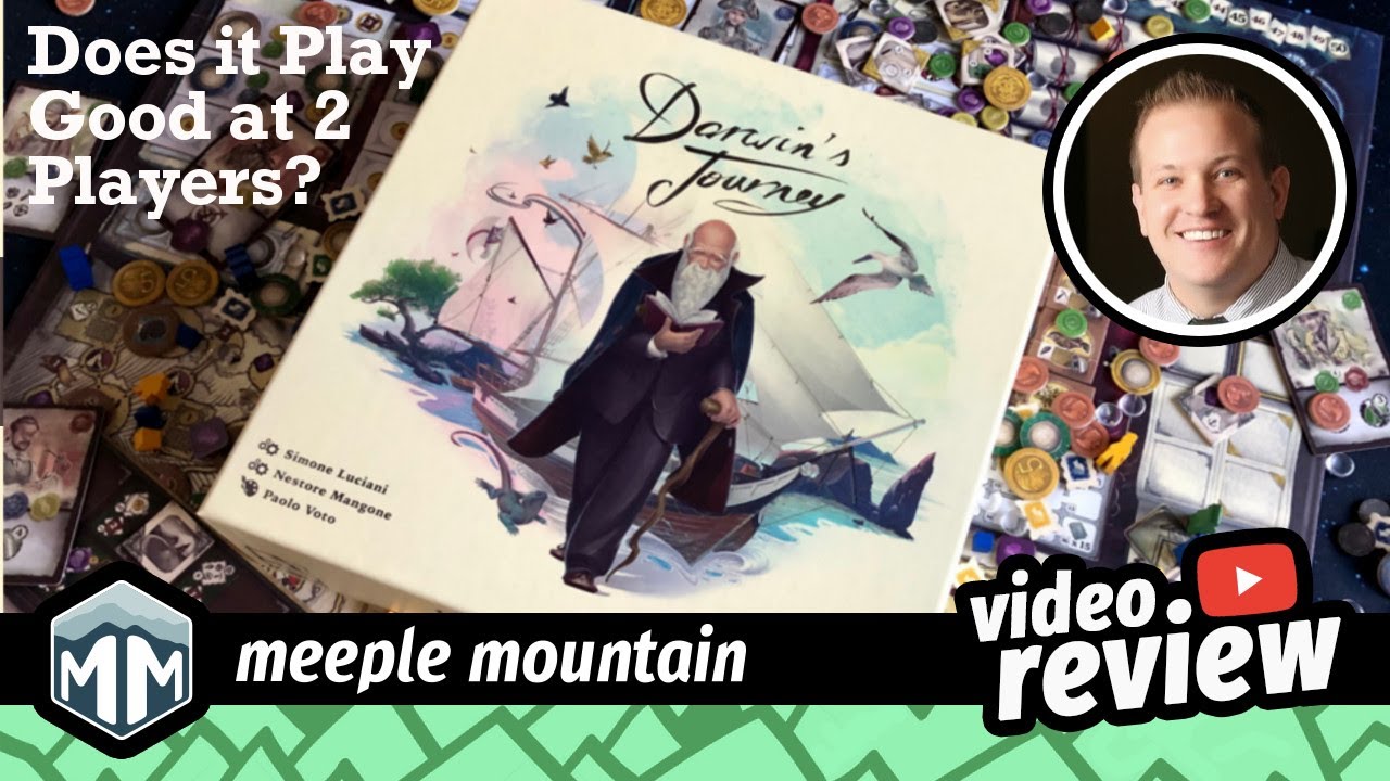Darwin's Journey - Does it play well at 2 Players? - Boardgame Brody