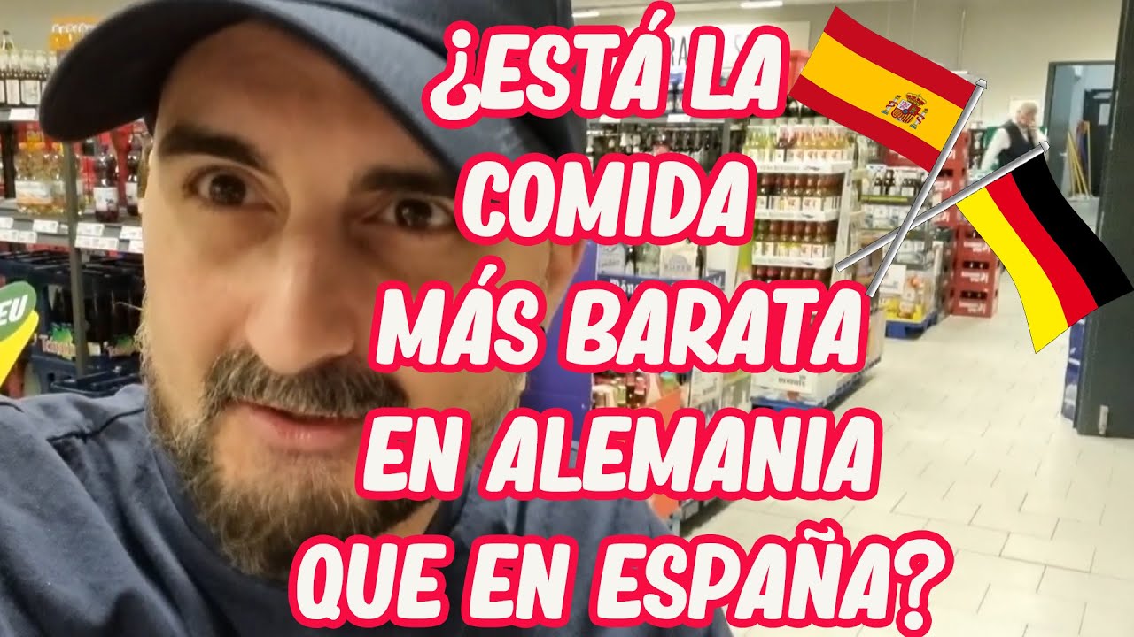¿Está la comida más BARATA en ALEMANIA que en ESPAÑA en un super? os enseño precios de uno Alemán
