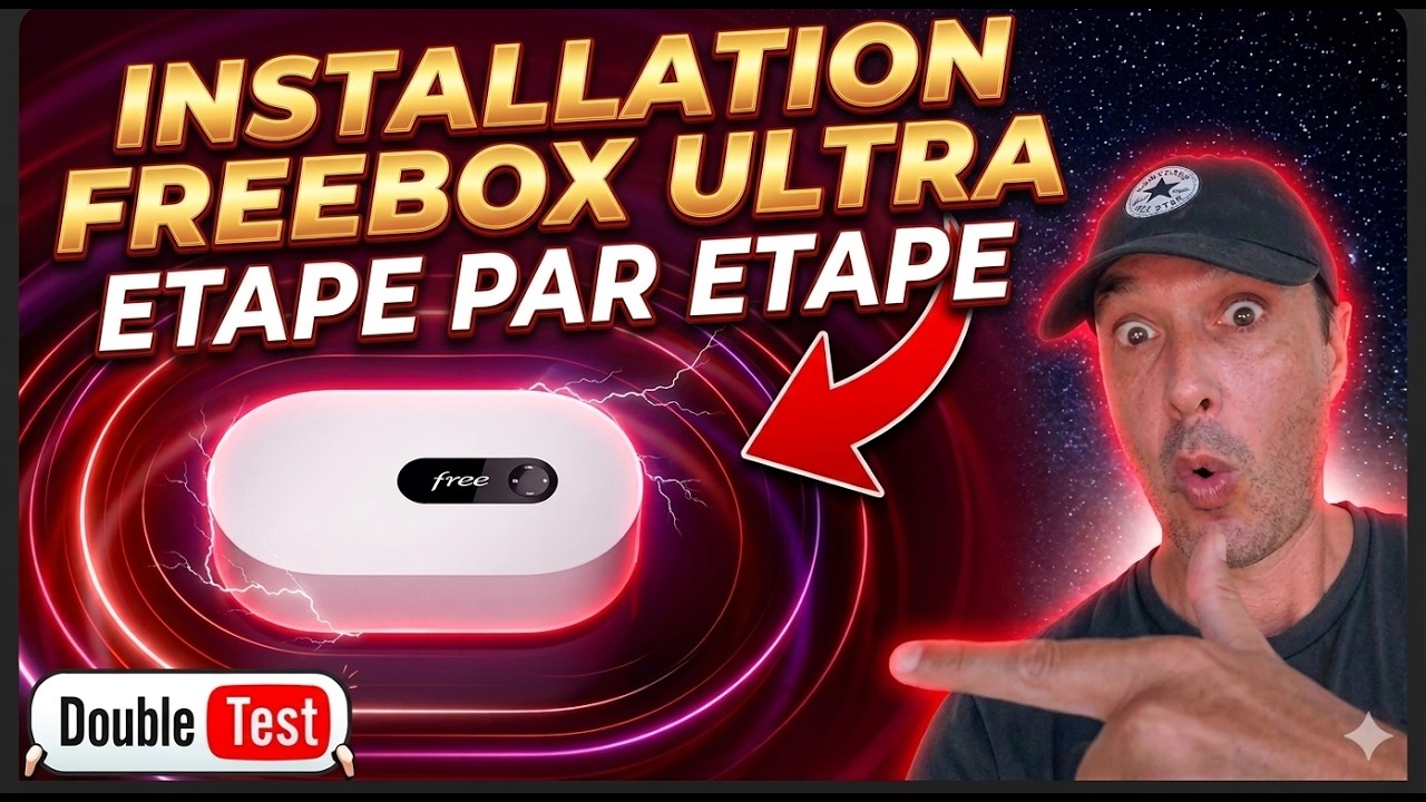 FREEBOX ULTRA Installation ETAPE par ETAPE du serveur, player et répéteur Double test (doubletest)