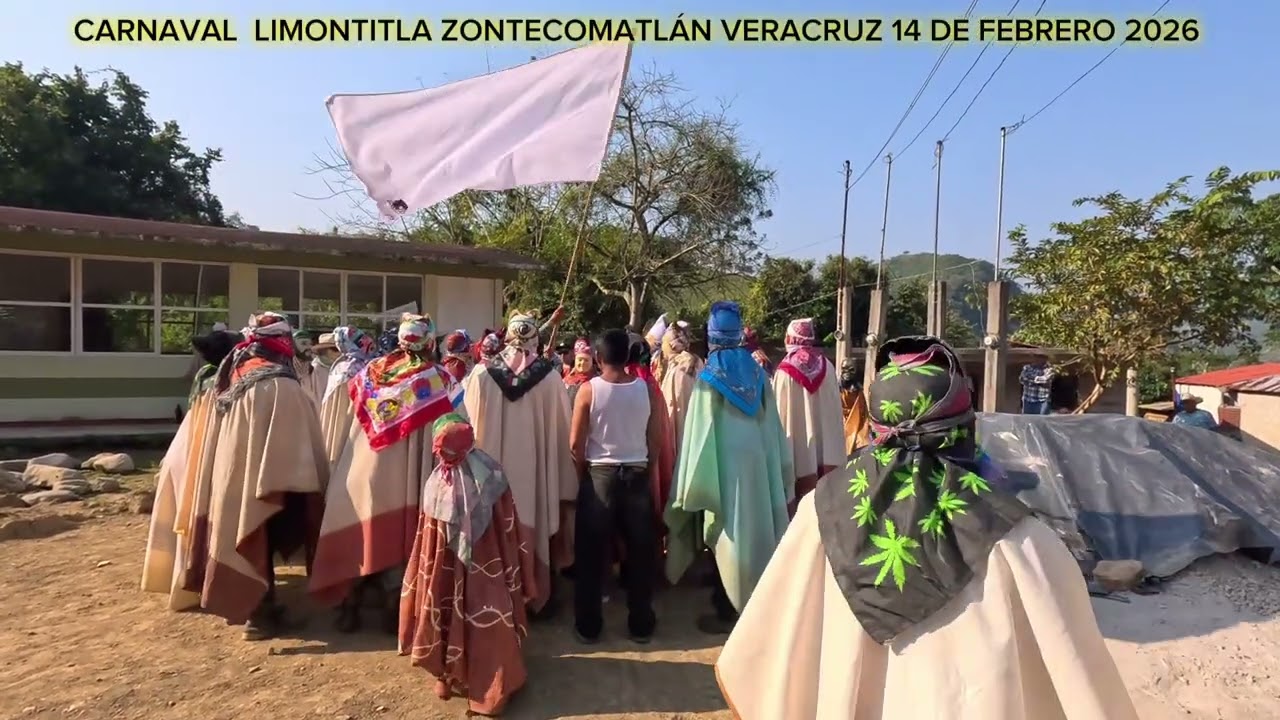 CARNAVAL LIMONTITLA ZONTECOMATLÁN VERACRUZ 14 DE FEBRERO 2026