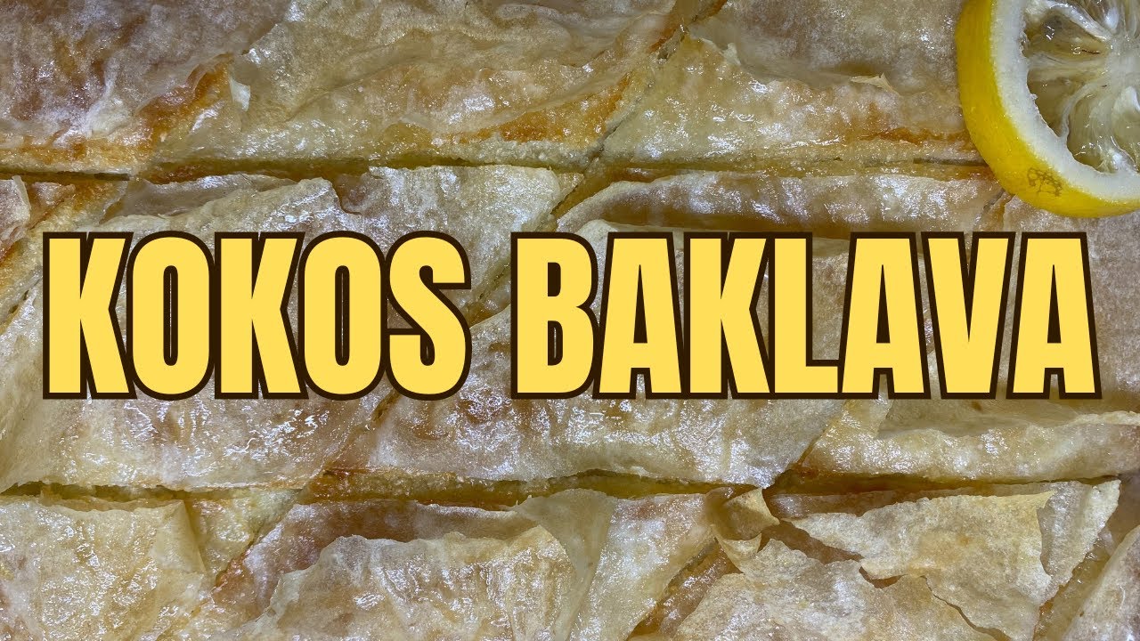 COCONUT BAKLAVA | BAKLAVA SA KOKOSOM #newvideo #viralvideo #baklava