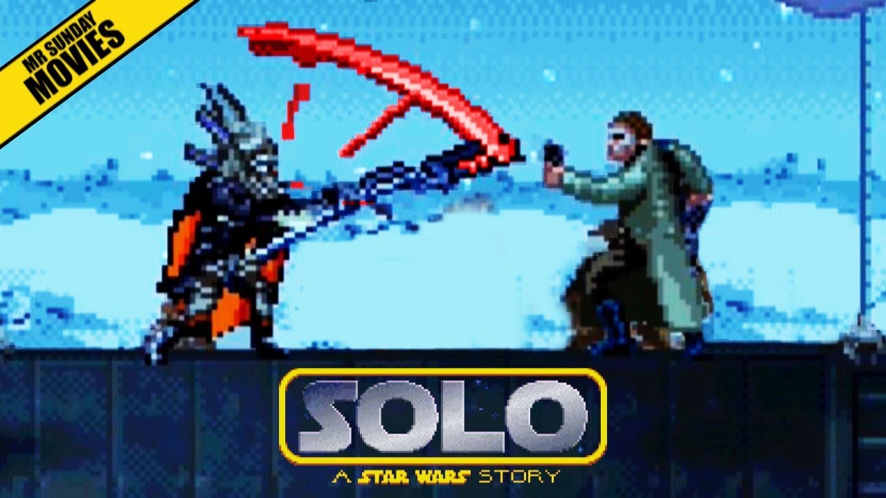 Solo Train Heist - 16 Bit Scenes