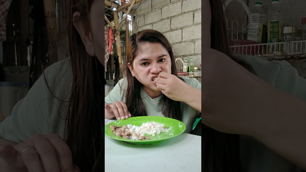 Ginataang laing at hipon maliit