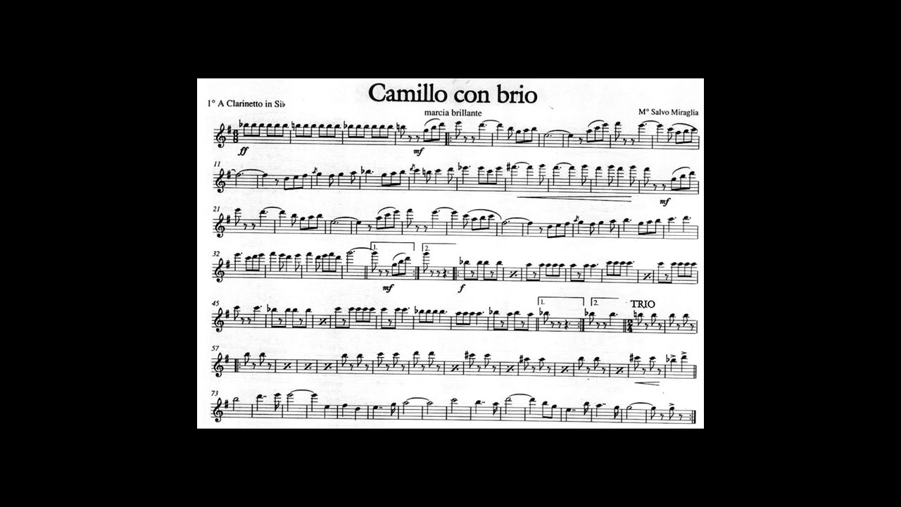 Camillo con brio - Salvo Miraglia (Marcia brillante)