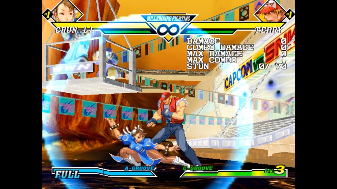 Capcom vs. SNK 2 - EZ Chun-Li Combos