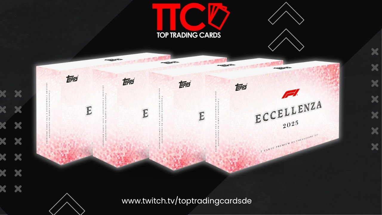 TTC BOX BREAK STREAM 🔥🔥 TOPPS 2025 F1 ECCELLENZA RELEASE + TTC NEUES CASE FORMAT PT.1 | 09.01.2026