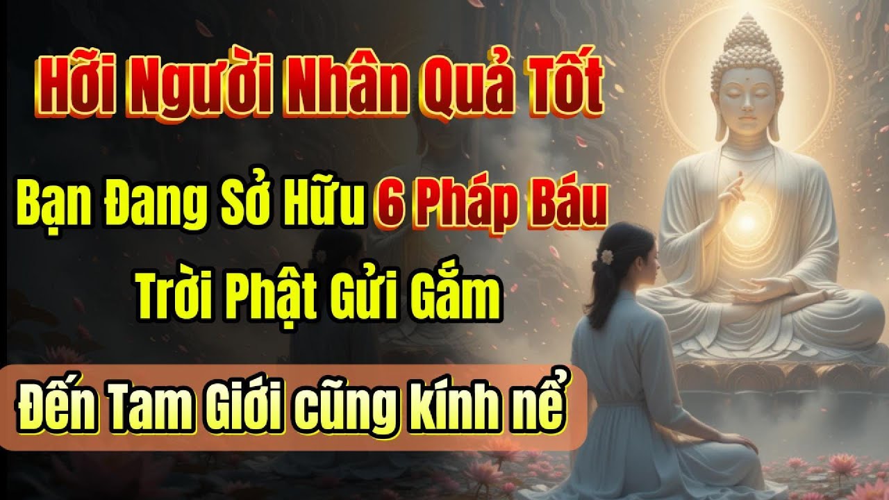 6 Pháp Báu chấn động tam giới chỉ người Nhân Quả Tốt như bạn mới có, xin chúc mừng.