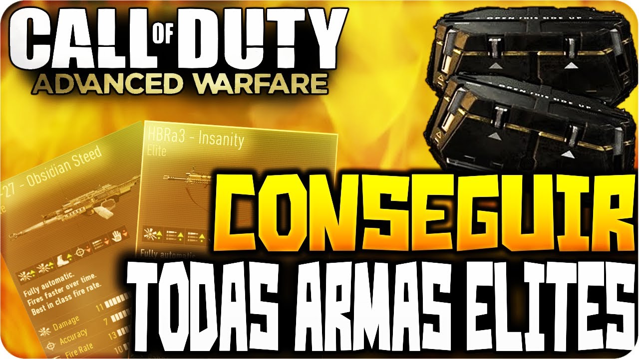 Truco conseguir todas las armas elite en COD AW
