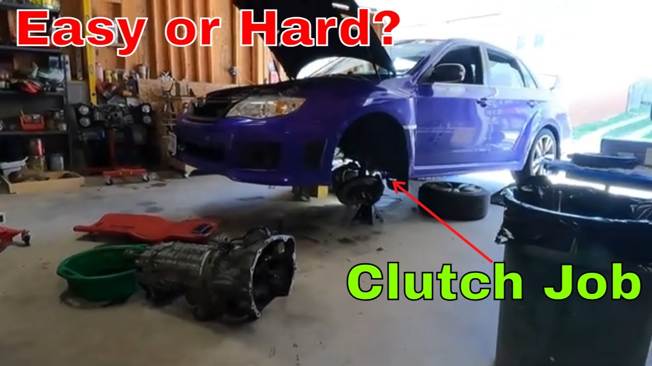Is a Clutch Replace Difficult? | 2013 Subaru WRX STI Transmission Drop