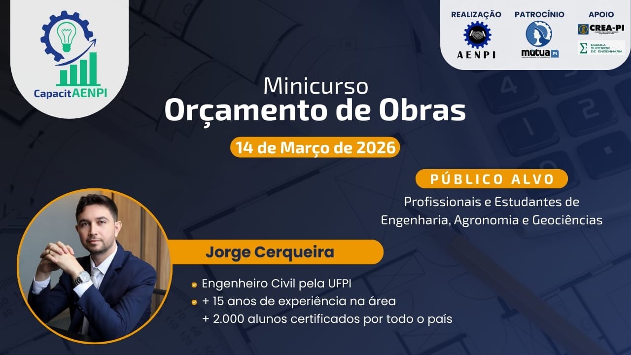 MINICURSO ORÇAMENTO DE OBRAS | Como Elaborar Orçamentos na Construção Civil | Programa CapacitAENPI