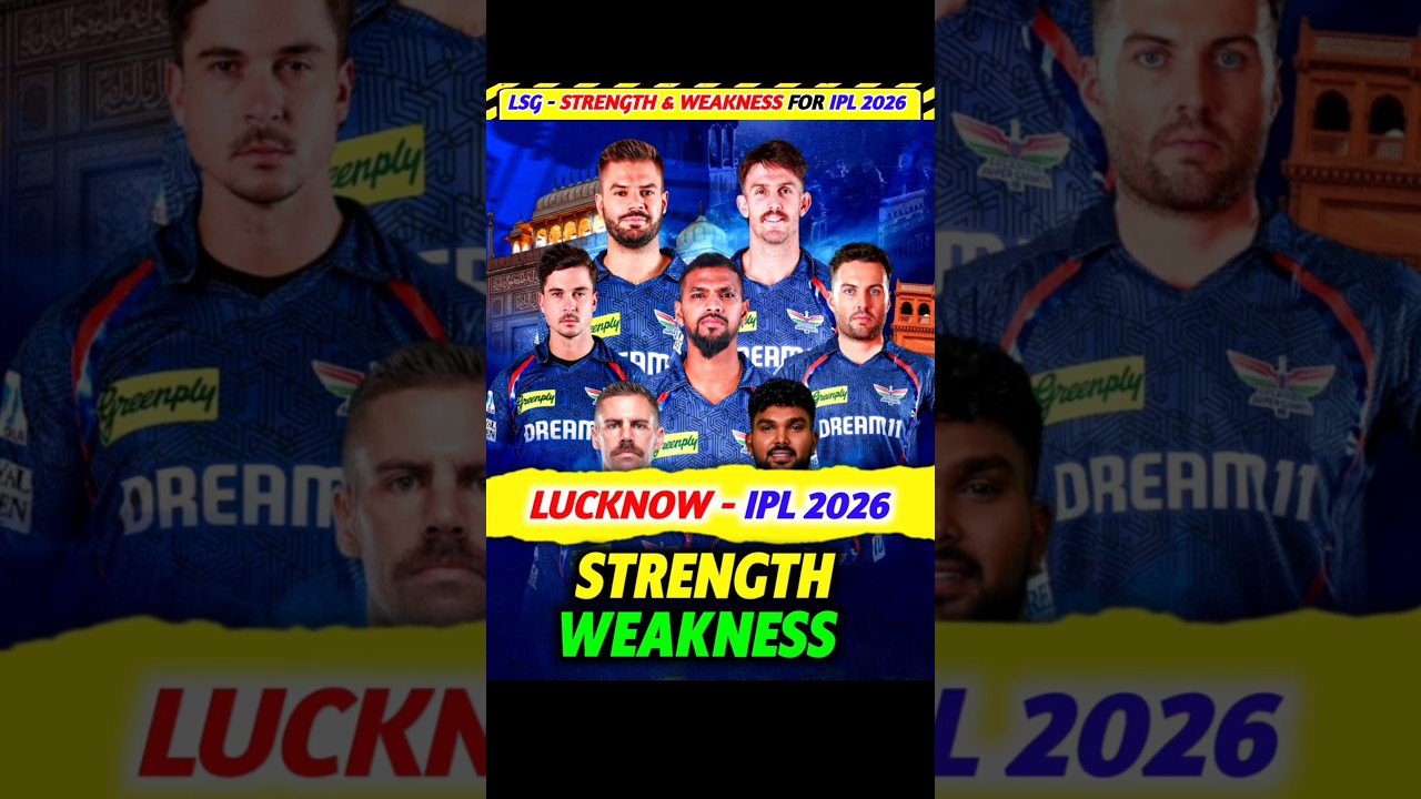 LSG - Strength & Weakness For IPL 2026 🔥