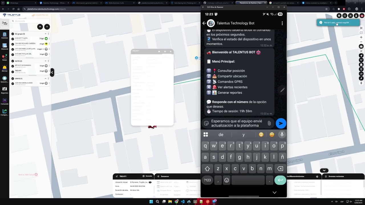 🚗 BOT de WhatsApp COMPLETO para GPSWOX 2025 | Reportes, Comandos GPRS, Alertas y M&aacute;s!