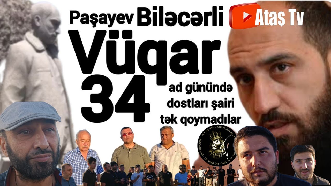 Ataş tv Vüqar Biləcərlinin ad günündə,  34 yaşı tamam oldu sənətkarın.