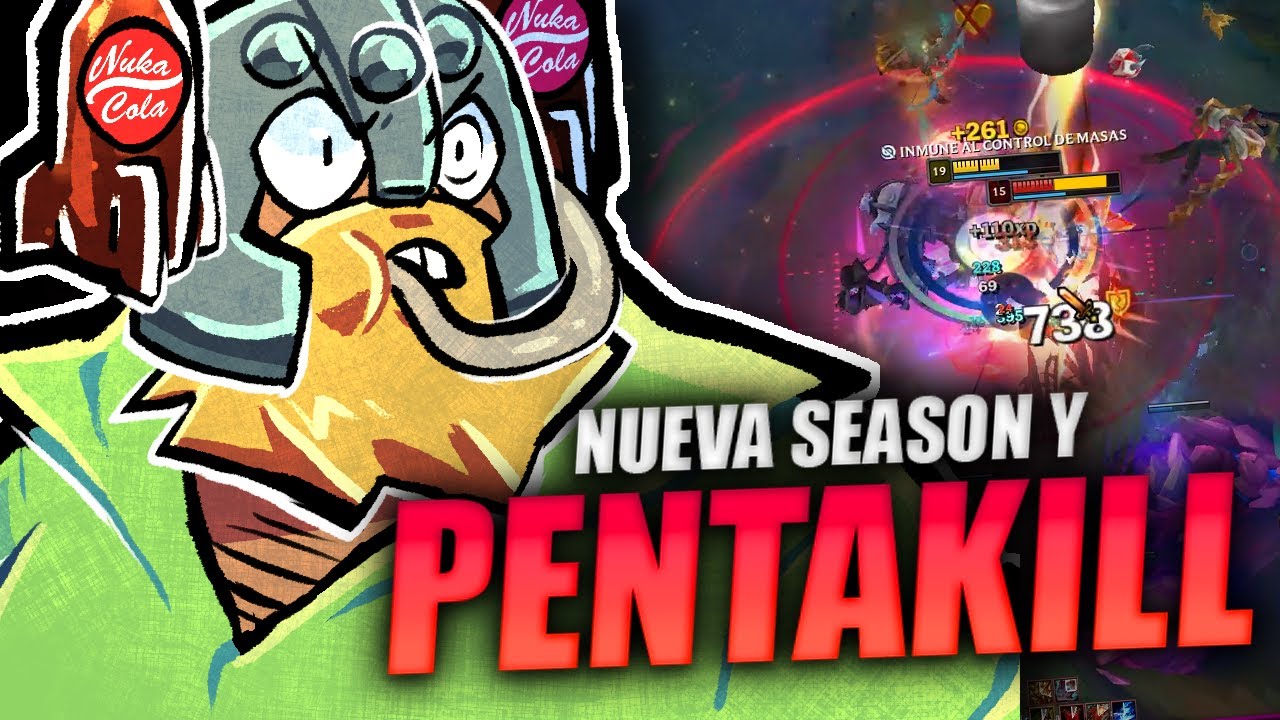 PENTAKILL CON OLAF EN LA NUEVA SEASON | League of Legends