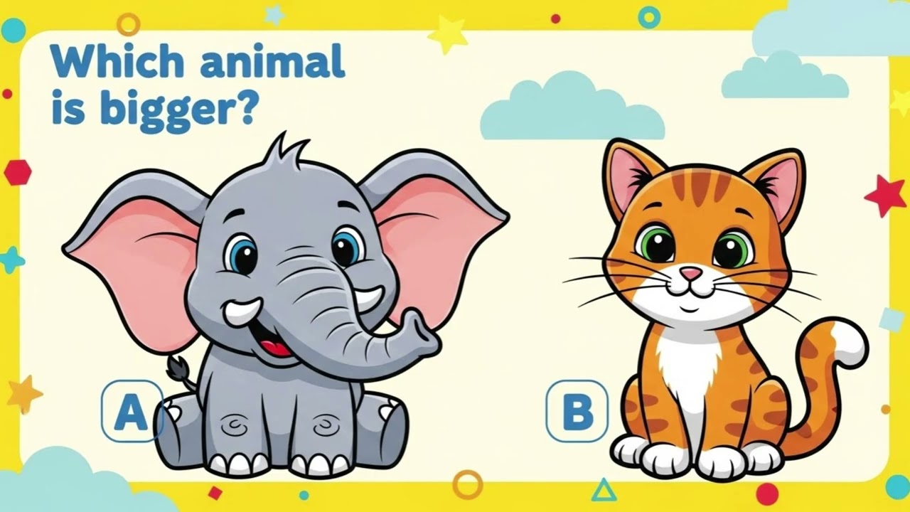 Fun Preschool Quiz for Kids | Can You Get All 4 Options Right?