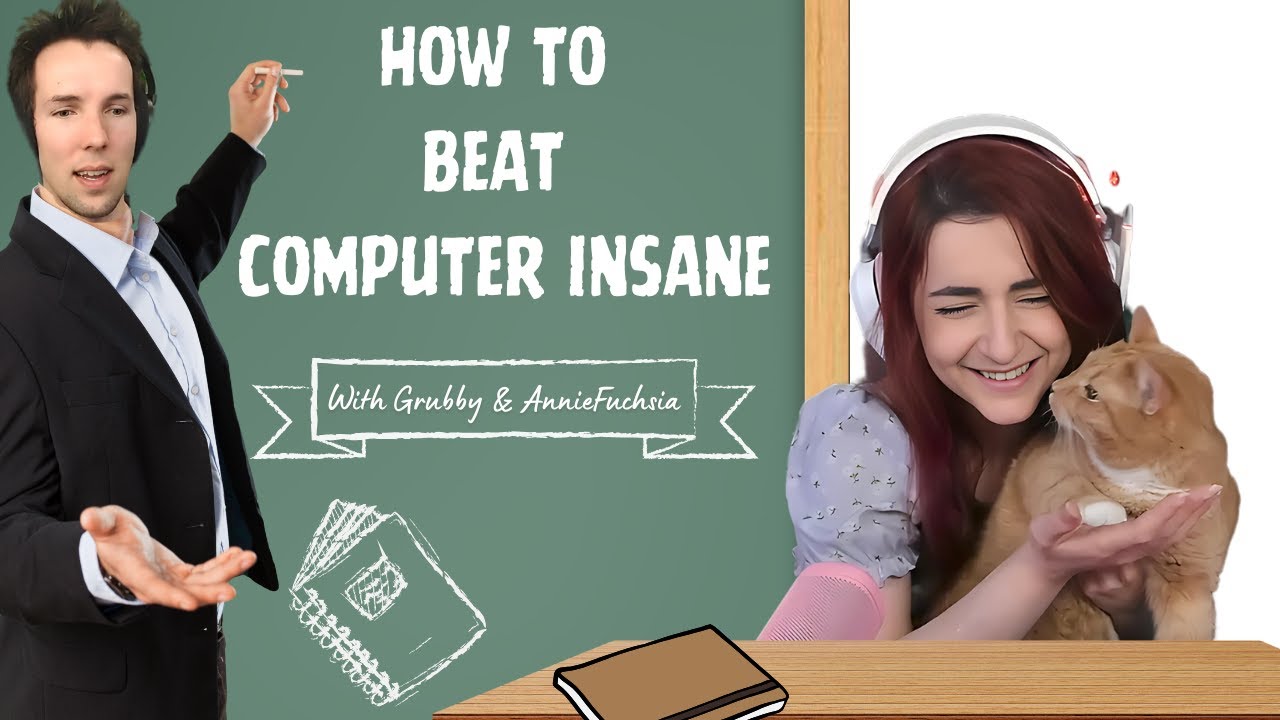 Grubby Live Coaching AnnieFuchsia How to Beat Computer Insane !!!