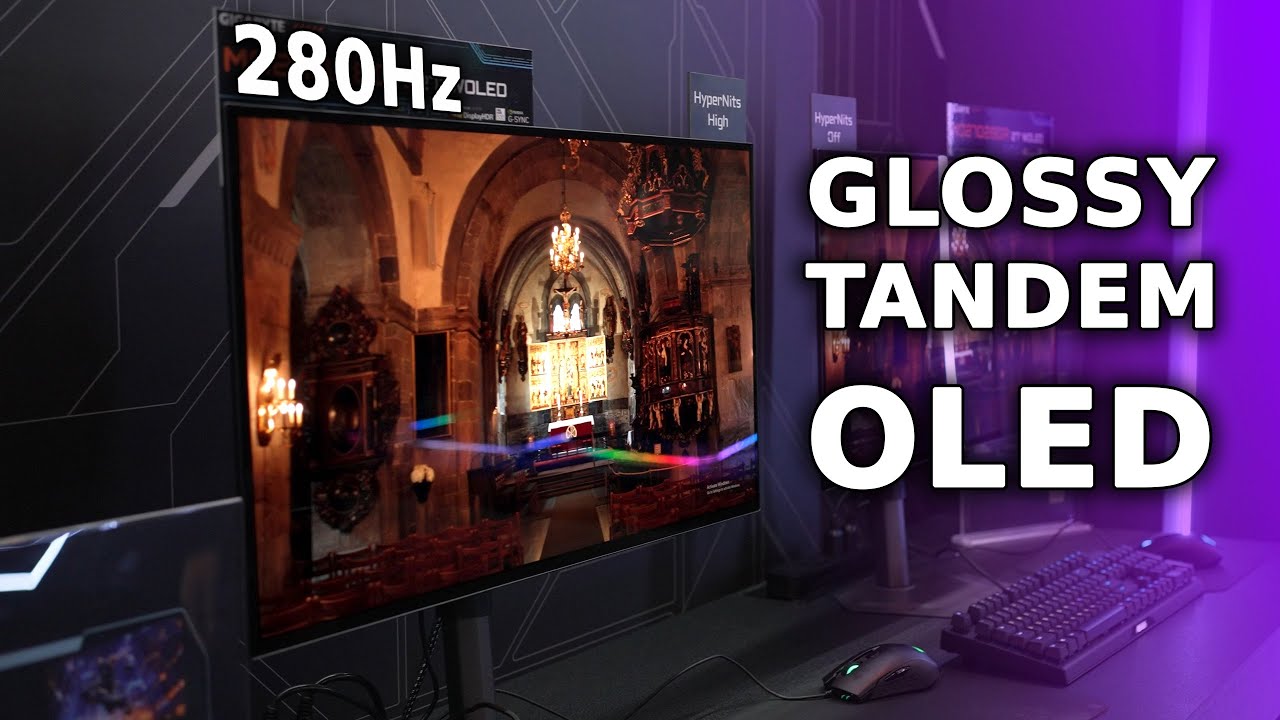 Budget Glossy Tandem OLED - Gigabyte MO27Q28GR (CES 2026)