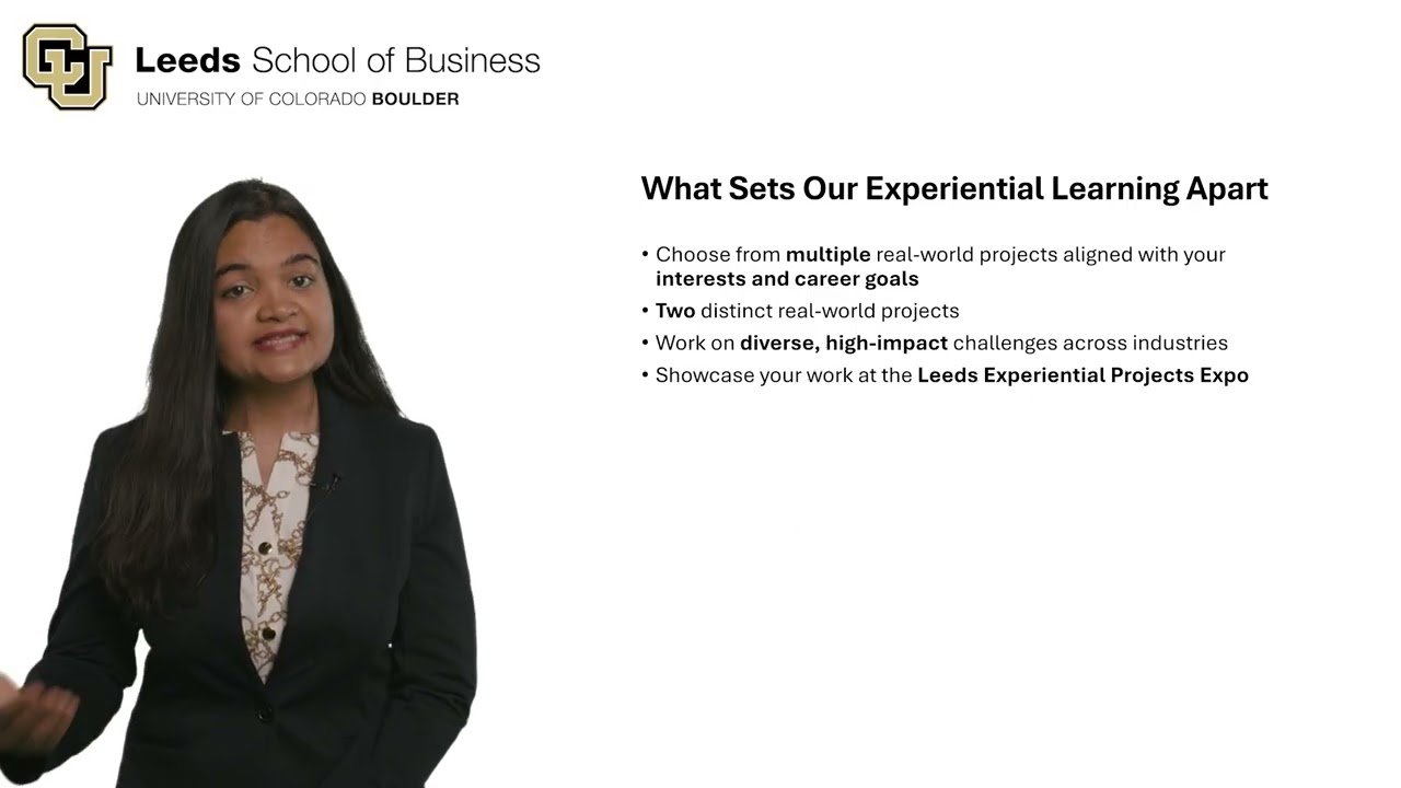 Master’s in Business Analytics (MSBA) Experiential Projects at the Leeds School of Business