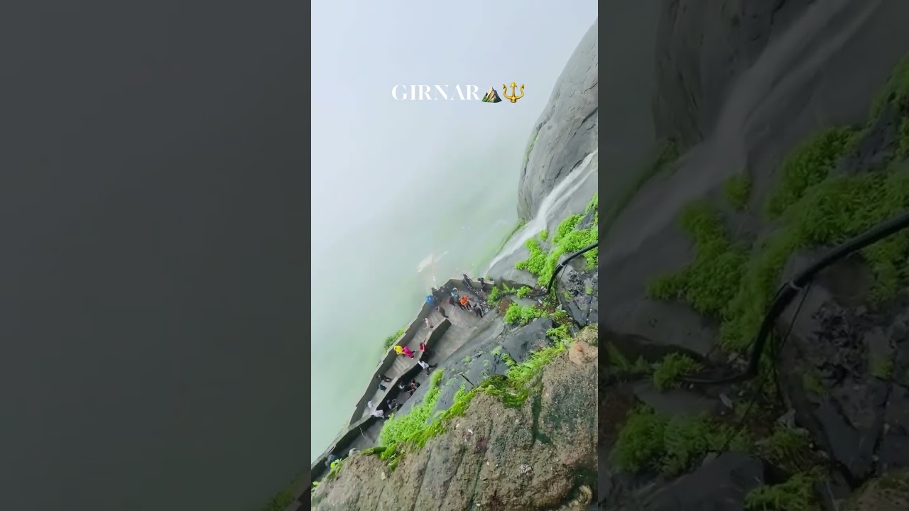 Junagadh beauty Girnar monsoon🏞️🌍⛰️🌱#junagadh #girnardiaries #girnar #girnarmountain #junagadhtou...