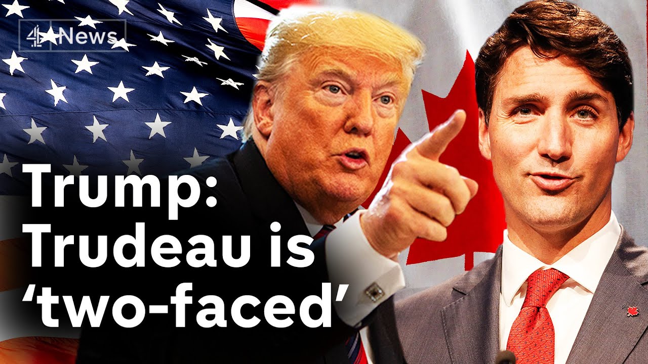 Trump calls Trudeau ‘two-faced’ after NATO ‘gossiping’ video