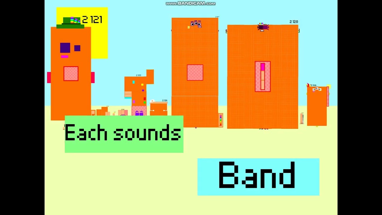 Numberblocks Band Retro 2 101 2 150