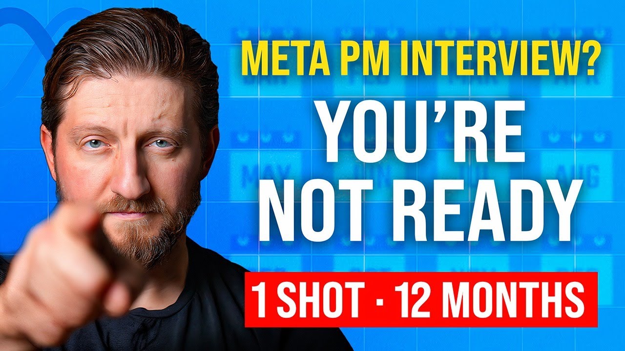 Meta PM Interview? Why Most Candidates FAIL (1 Shot Every 12 Months)