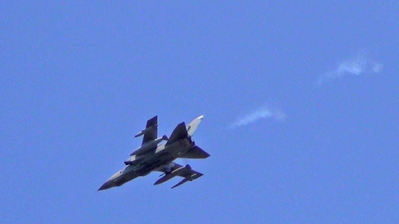 Great Sounding Tornado Jets Firing The Mauser Cannon.