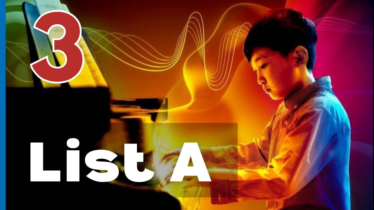 ABRSM Grade 3 Piano (2025 & 2026): List A