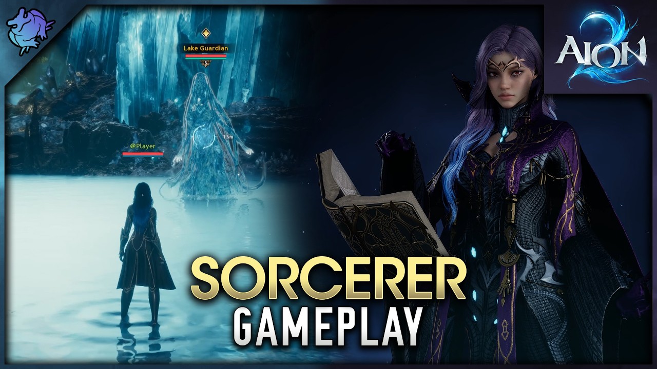 Aion 2 - Asmodian Sorcerer Gameplay