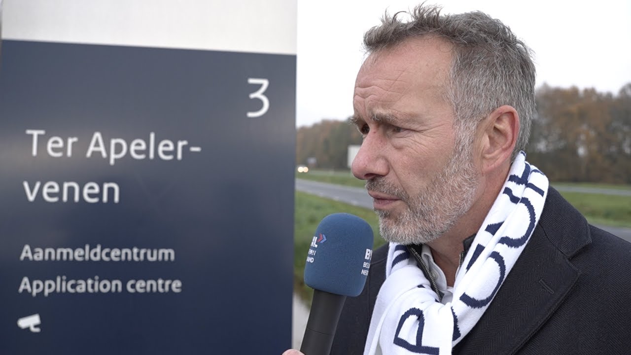 Wybren van Haga bezoekt AZC Ter Apel