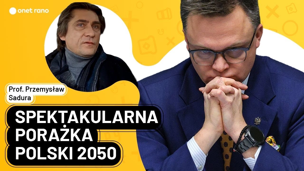 Prof. Sadura przewiduje katastrofę Polski 2050: Robią wszystko, by utrudnić sobie powrót I Onet Rano
