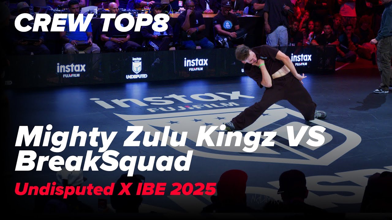 Mighty Zulu Kingz vs BreakSquad | 5VS5 CREW TOP8 | Undisputed X IBE 2025