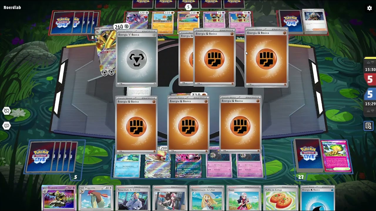 Complicado jogar contra Dengo