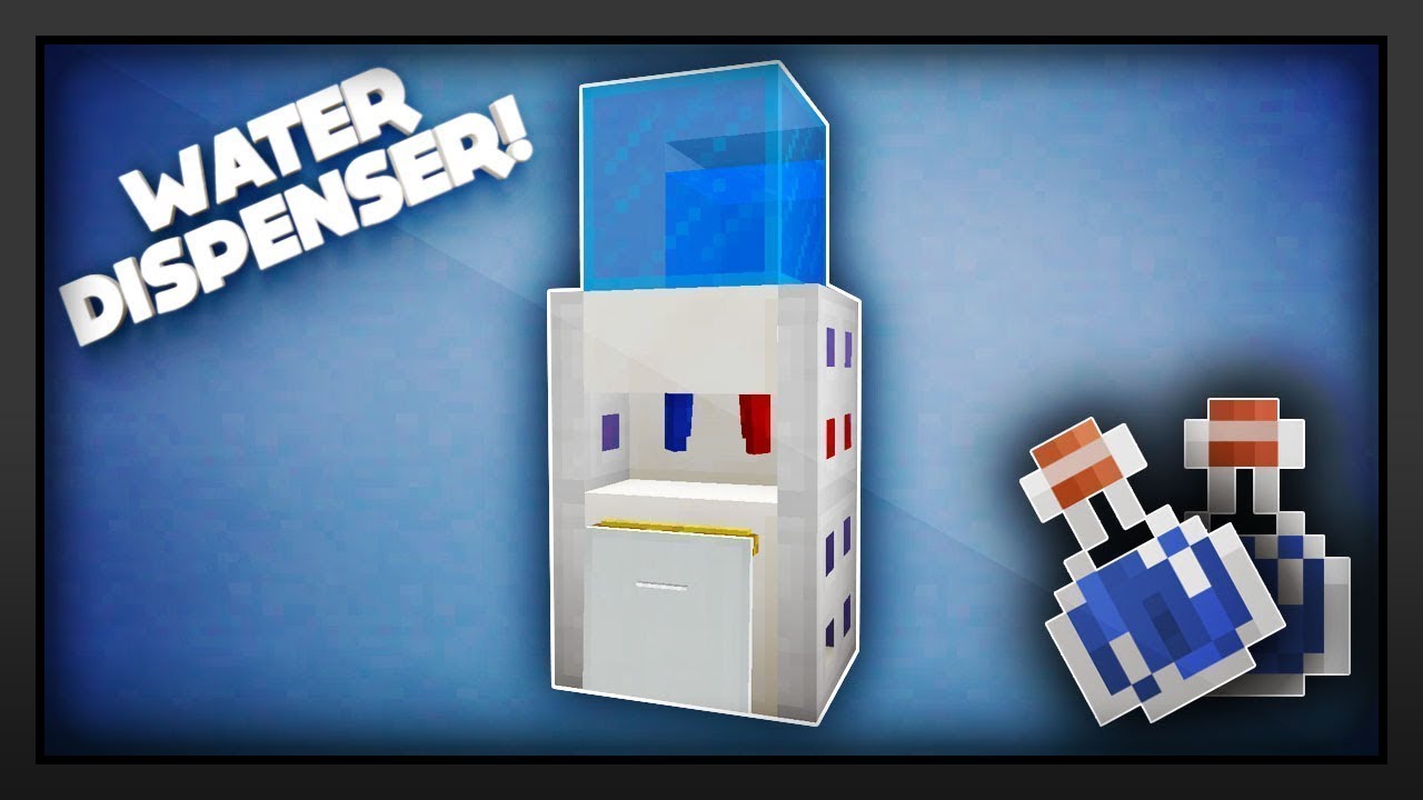 ✔️我的世界怎么做飲水機 | Minecraft PE游戲教學 | 非搞笑片段的台灣麥塊或創世神