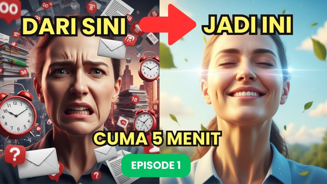OTAK OPTIMAL Eps 1 : SHOCK! Otakmu Kalahkan Stres Berat Hanya Dalam 5 Menit!