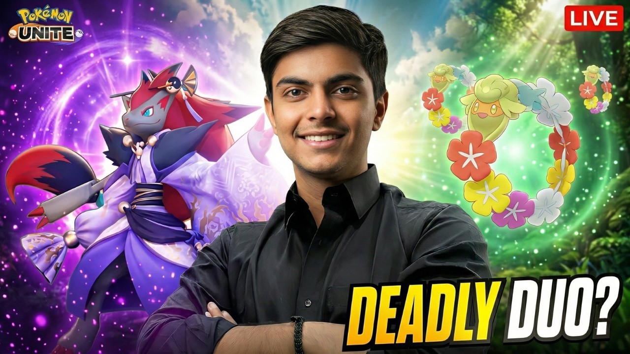 🔴 LIVE Deadly Duo Is Back 😈 | Pokémon Unite Rank Push With Friend