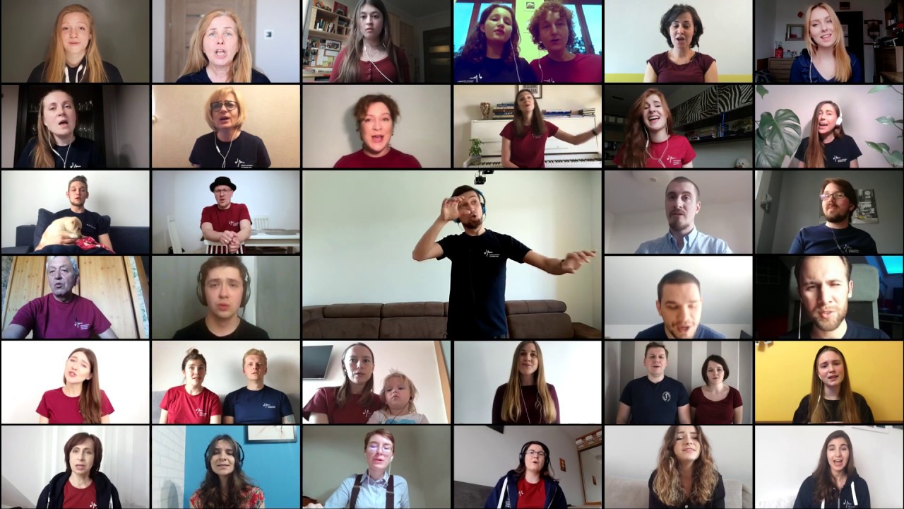 Wirtualny Chór Gdańskiego Uniwersytetu Medycznego / Virtual Choir - Goodnight, sweetheart #stayhome