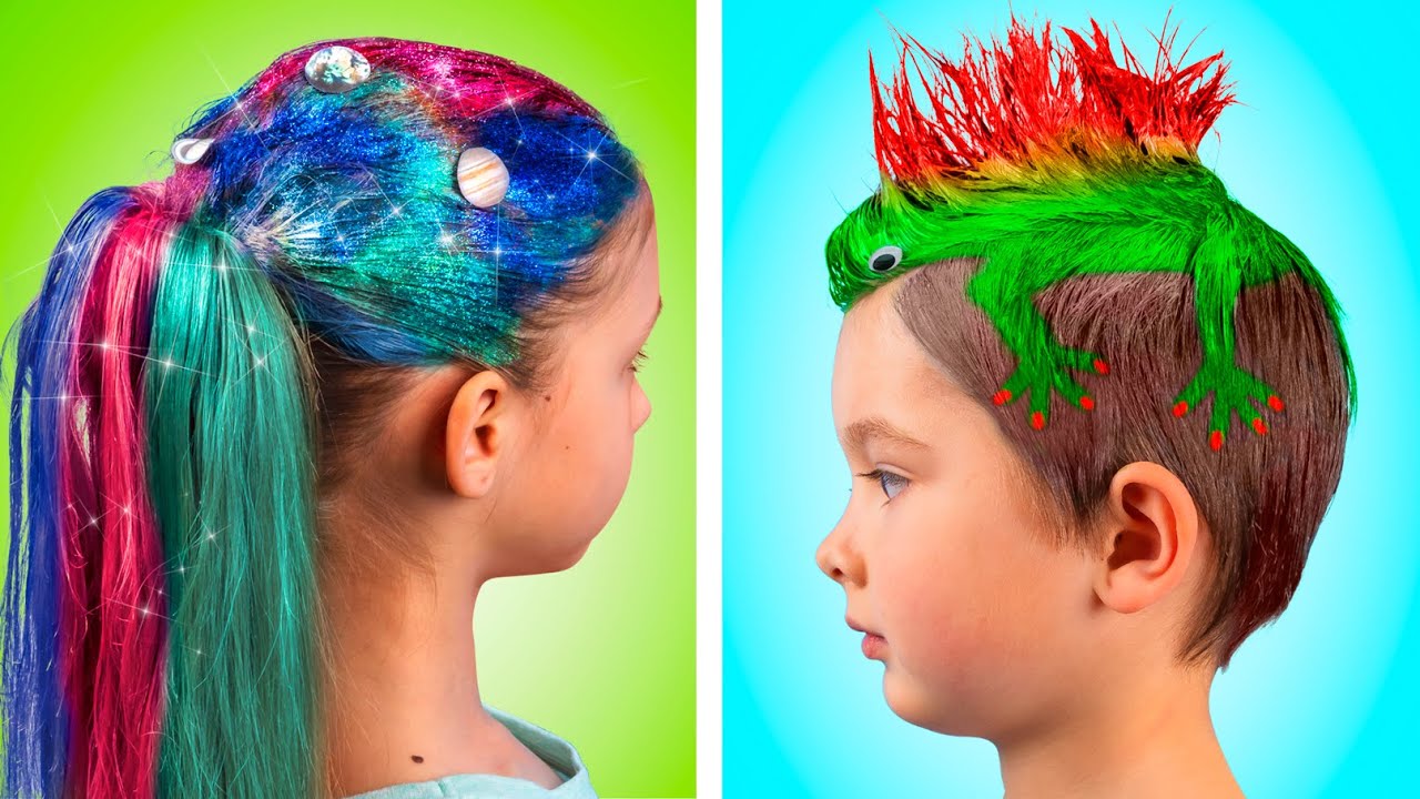 14 Ideias de Penteados Bonitos para Meninas e Meninos!