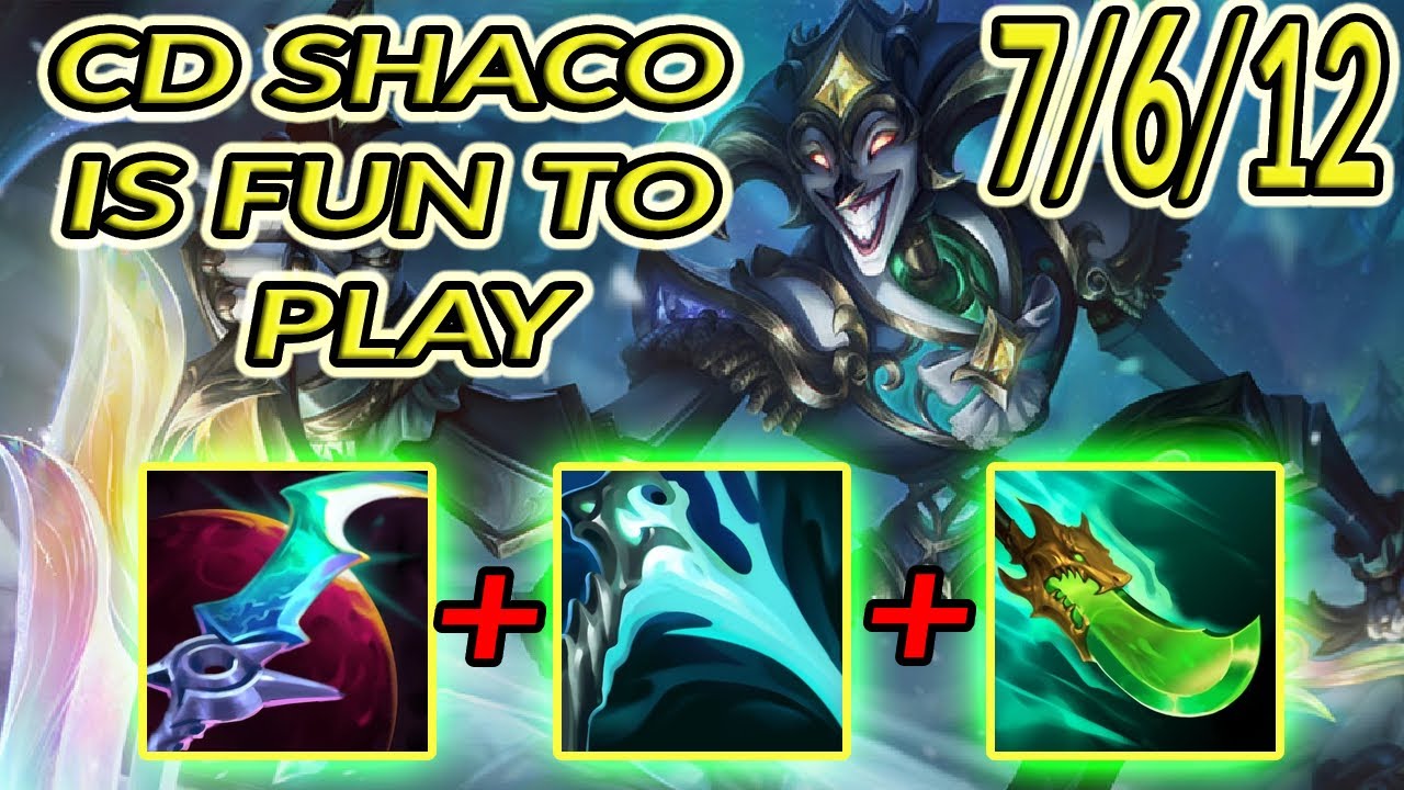 FULL GAMEPLAY COOLDOWN SHACO JUNGLE S14 - Try this build