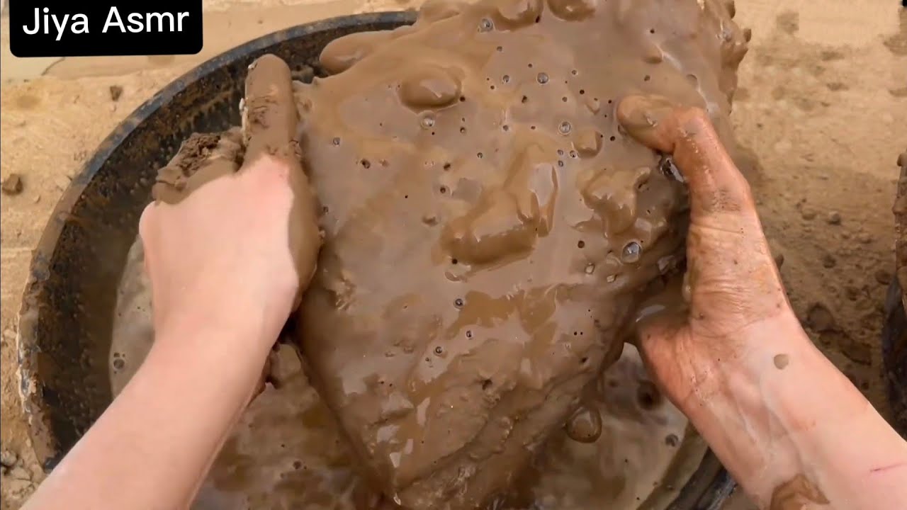 Satisfying Mud Cutting ASMR | Ultimate Relaxing Video | Edits
