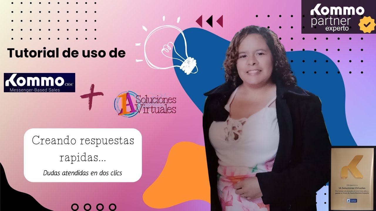 C&oacute;mo crear respuesta r&aacute;pidas en Kommo CRM